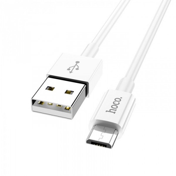 Кабель для зарядки USB на Micro-USB HOCO X64 Lightweight Белый (51027) Кабель для зарядки USB на Micro-USB HOCO X64 Lightweight Белый (51027)