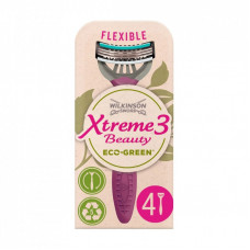 Бритва Wilkinson Sword Xtreme3 Beauty Eco Green 4 шт. (4027800173006)