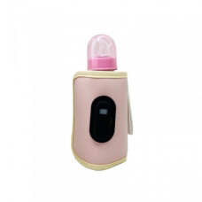 Портативный подогреватель для детских бутылочек MGZ-0222(Pink) с индикатором температуры