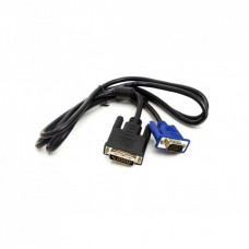 Кабель мультимедийный DVI M to VGA M 1.0m 24+5pin PowerPlant (CA911981)