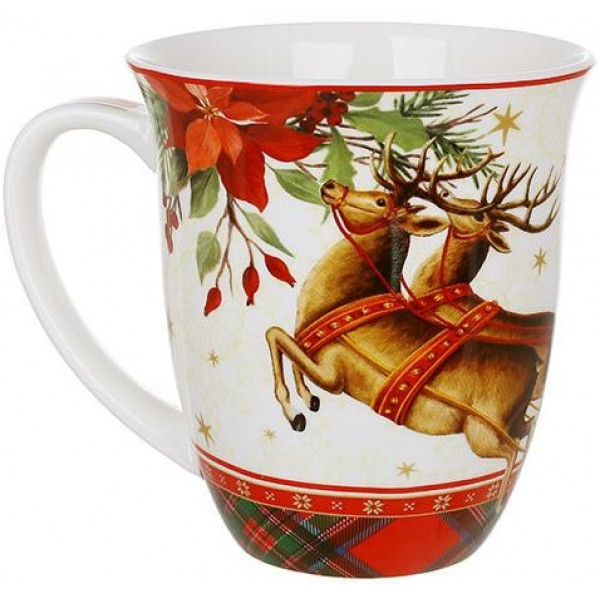 Кухоль (чашка) порцеляновий "Christmas Story" 470мл (122527) Кухоль (чашка) порцеляновий "Christmas Story" 470мл (122527)