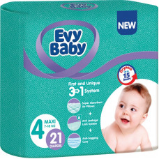 Подгузники Evy Baby Maxi 7-18 кг 21 шт (8690506520281)