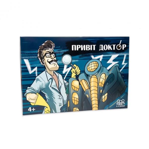 Настольная игра-бродилка "Привет доктор" Strateg 30779 на украинском языке Настольная игра-бродилка "Привет доктор" Strateg 30779 на украинском языке