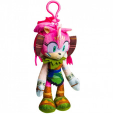 Мягкая игрушка Sonic Prime на клипсе – Эми 15 см (SON7004F)