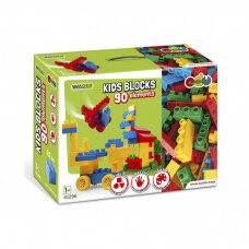 Конструктор Wader Kids Blocks 90 элементов (41296)