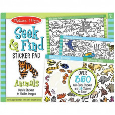 Набор для творчества Melissa&Doug Найди и наклей наклейку Животные (MD30152/MD40152)