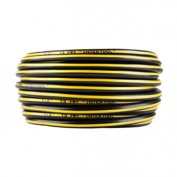 Шланг для воды 4-х слойный 1/2", 30м, армированный, PVC INTERTOOL GE-4105 (134927) Шланг для воды 4-х слойный 1/2", 30м, армированный, PVC INTERTOOL GE-4105 (134927)