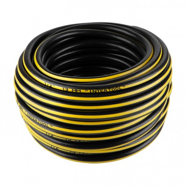 Шланг для воды 4-х слойный 1/2", 30м, армированный, PVC INTERTOOL GE-4105 (134927) Шланг для воды 4-х слойный 1/2", 30м, армированный, PVC INTERTOOL GE-4105 (134927)