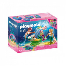 Конструктор Playmobil Семья с коляской-ракушкой (6336492)