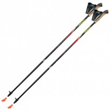 Палки для скандинавской ходьбы Gabel FX-75 Snake Carbon 120 Dual Spike (7008351011200)