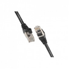 Патч-корд 1.50м S/FTP Cat 6 CU PVC 26AWG 7/0.16 black 2E (2E-PC6SFTPCOP-150BK)