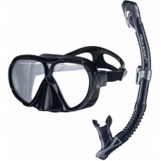 Набор для плавания Aqua Speed Vanua + Borneo (Mesh Bag) 8235 610-07 чорний Уні OSFM (5908217682352)