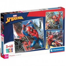 Пазл Clementoni Spider-Man 3 шт по 48 элементов (25316)