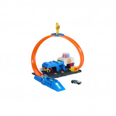 Автотрек Hot Wheels City Суперполицейский участок (JBM71)