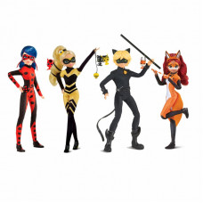 Кукла Miraculous набор Леди Баг и Супер-Кит - Леди Баг, Супер-Кит, Рена Руж и (50369)