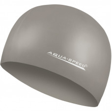 Шапка для плавания Aqua Speed Mega 100-19 сірий Уні OSFM (5908217635518)