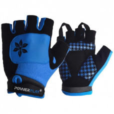 Велоперчатки PowerPlay Women 5284 Blue S (5284D_S_Blue)