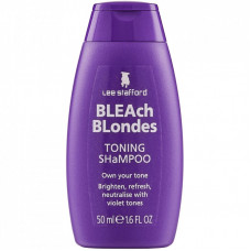 Шампунь Lee Stafford Bleach Blondes Toning для осветленных волос 50 мл (5060282701816)