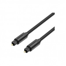 Кабель мультимедийный Optical Toslink 1.0m black Vention (BAEBF)