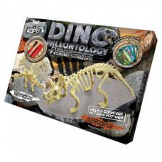 Игровой набор для проведения раскопок DP-01 DINO PALEONTOLOGY  в коробке (Трицератопс)