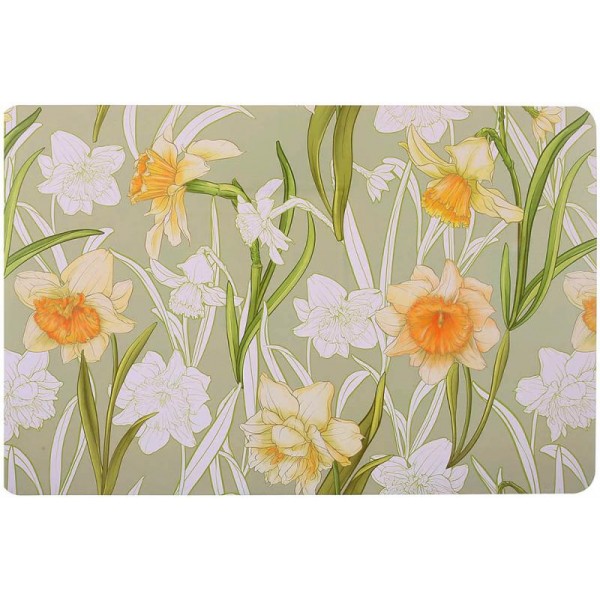 Набір 12 сервірувальних серветок 28x43см підтарільники Floral-089, поліпропілен (112047)