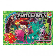 Пазлы детские "Minecraft" Майнкрафт MC776, 35 элементов
