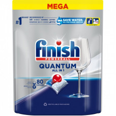 Таблетки для посудомоечных машин Finish Quantum All in 1 80 шт. (5908252011490)