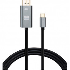 Кабель мультимедийный USB-C to DisplayPort M 1.5m v1.2 4K60Hz Vinga (VCPVCCD1215)