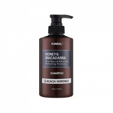 Шампунь Kundal Honey & Macadamia Nature Shampoo Acacia Moringa 500 мл (8809568741101)