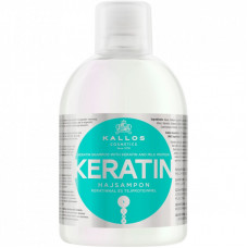 Шампунь Kallos Cosmetics Keratin с кератином и молочным протеином 1000 мл (5998889508432)