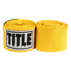 Бинт для спорта Title Boxing Select 180" Semi Elastic Mexican 4.5м Gold (SMHW XL GD)