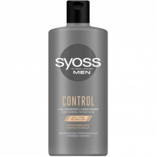 Шампунь Syoss Men Control для нормальных и сухих волос 440 мл (9000101277357)