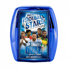 Настольная игра Winning Moves World Football Stars Blue Top Trumps Quiz (WM01187-EN1-6)