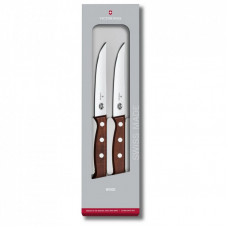 Набор ножей Victorinox Wood Steak Set 2шт Straight (5.1200.12G)