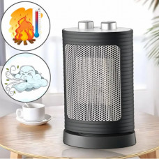 Тепловентилятор електрический обогреватель напольный Domotec MS-5905 Ceramic 1500 Вт (107947)