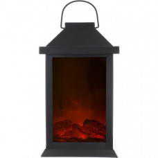 Камін декоративний "Black&Fire" з LED підсвічуванням, 14х15х31см (112947)