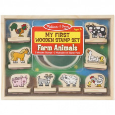 Набор для творчества Melissa&Doug Мои первые штампы Животные фермы (MD12390)