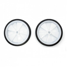 Боковые колеса Velotrade Pl 12"-20 White/Black (WHS-025)