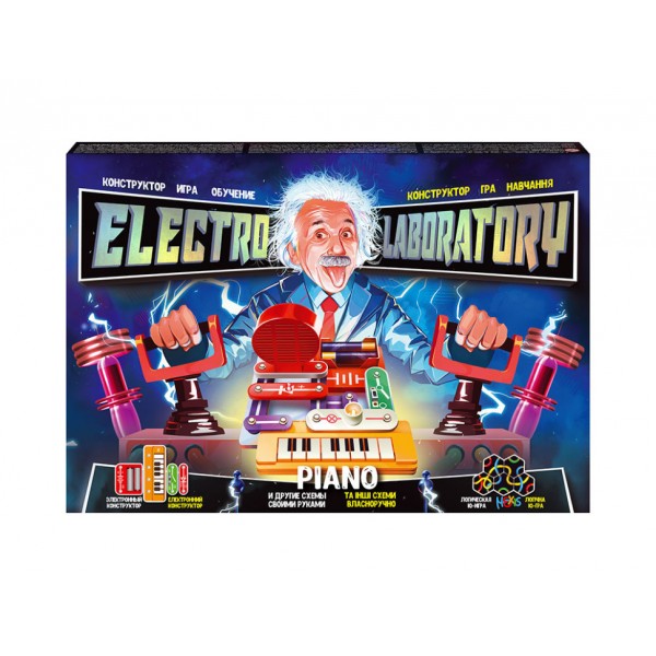 Электронный конструктор "Electro Laboratory. Radio+Piano" Danko Toys ELab-01-03 (Piano)