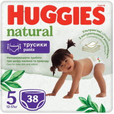 Подгузники Huggies Natural Pants Mega 5 (12-17 кг) 38 шт (5029053549583)