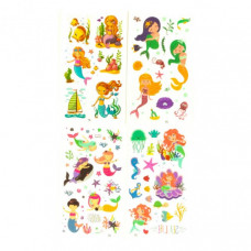 Набор детских временных тату «Русалки» tattoo-kids-mini-set-mermaids