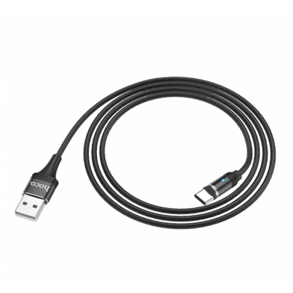 Кабель для зарядки магнитный Hoco U76 "Fresh magnetic" Type-C (1.2m) Чорный (93257) Кабель для зарядки магнитный Hoco U76 "Fresh magnetic" Type-C (1.2m) Чорный (93257)