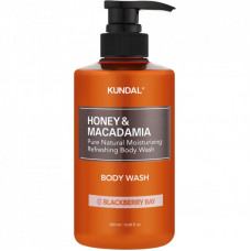 Гель для душа Kundal Honey & Macadamia Body Wash BlackBerry Bay 500 мл (8809568740272)