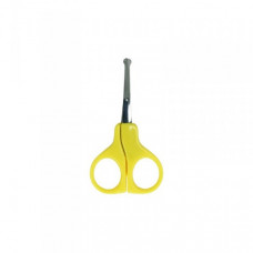 Ножницы маникюрные безопасные MGZ-0715 (Yellow) желтый