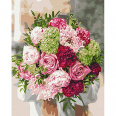 Картина по номерам "Любимый букет" BS52515, 40x50 см