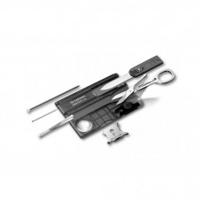 Мультитул Victorinox SwissCard Lite Transparent Black Blister (0.7333.T3B1)