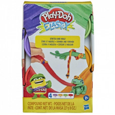 Набор для творчества Hasbro Play-Doh Elastix 4 цвета (E6967_E9863)