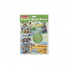 Набор для творчества Melissa&Doug Переводные наклейки Джунгли и Саванна (MD9532)