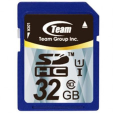 Карта памяти Team 32GB SDHC Class 10 UHS-1 (TSDHC32GUHS01)