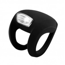 Передняя велофара Knog Frog Strobe Front 8,5 Lumens Black (11920)